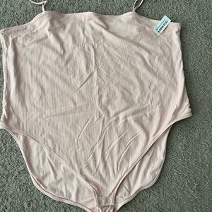 Old Navy Light Pink Ribbed Top